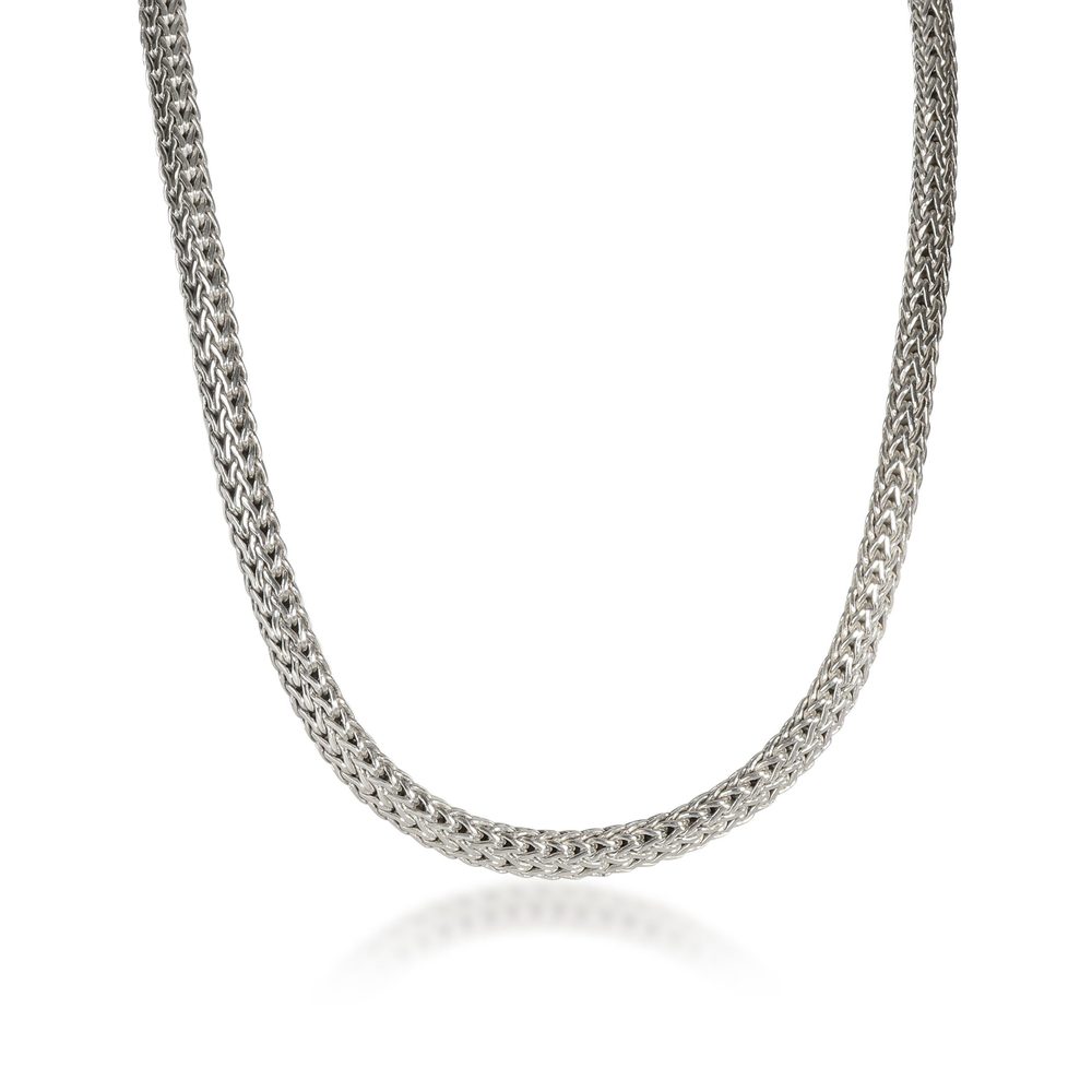John Hardy wheat Link Chain Necklace in Sterling Silver